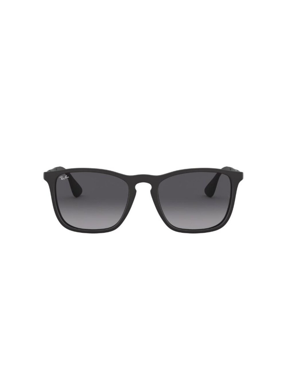 New Ray-Ban Men's Sunglasses Black Square Grey Lens Injected Frame Ray Ban CHRIS